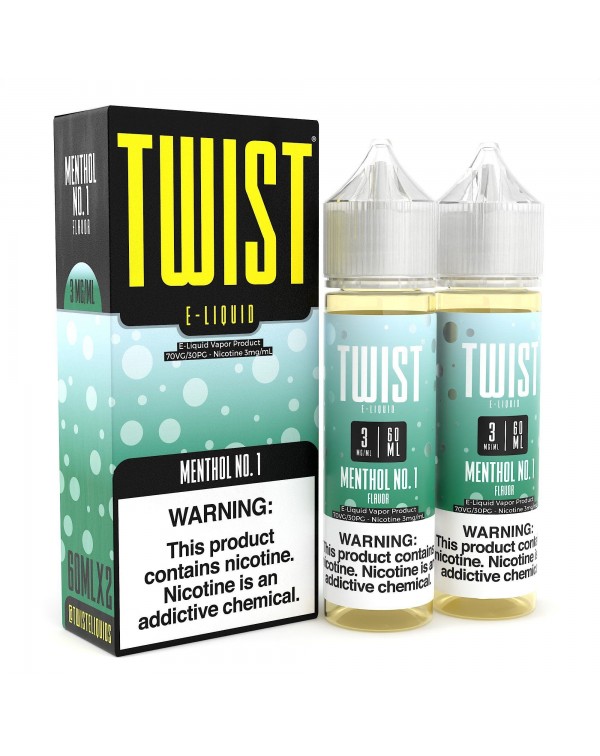 Menthol No.1 by Twist E-Liquids 120ml