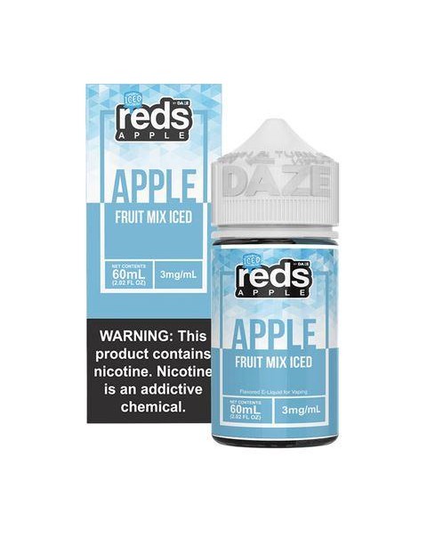 Reds Fruit Mix Iced by VAPE 7 DAZE E-Liquid 60ml