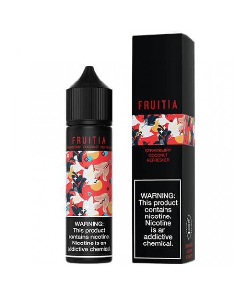 Strawberry Coconut Refresher by Fruitia E-Liquid 60ml