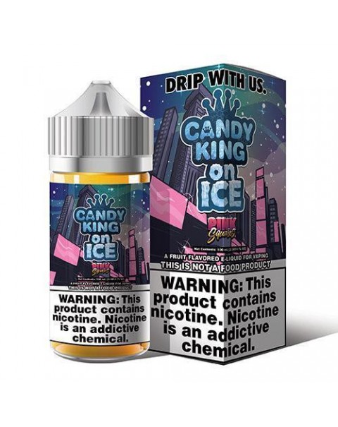 Pink Squares by Candy King On ICE 100ml