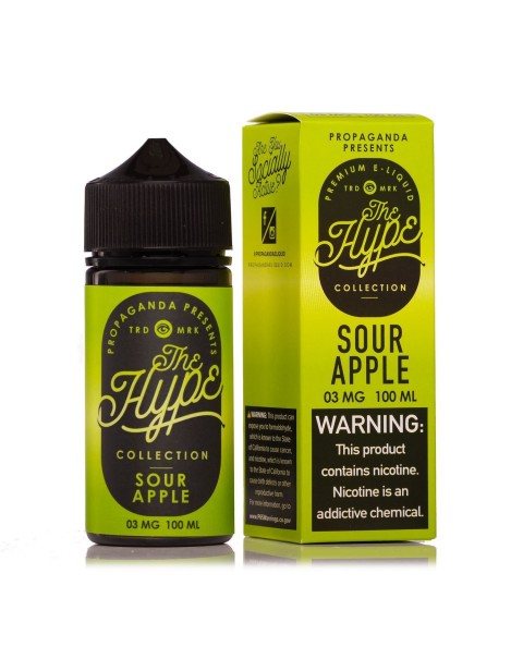 Sour Apple by The Hype Collection 100ml