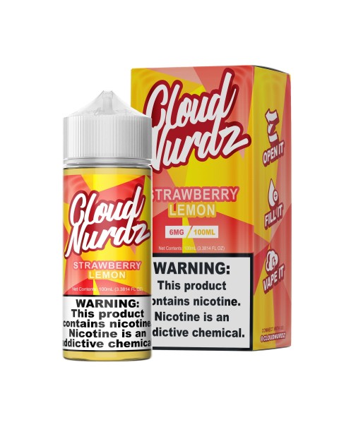 Strawberry Lemon by Cloud Nurdz 100ml