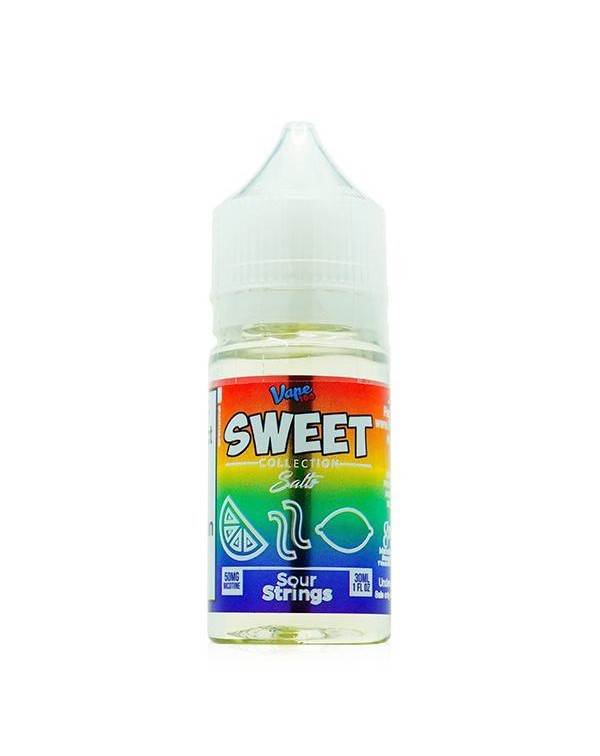 Sour Strings by Vape 100 Sweet Salt E-Liquid 30ml