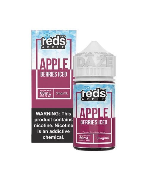 Reds Berries Iced by VAPE 7 DAZE E-Liquid 60ml