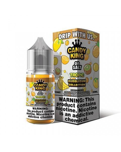 Tropic by Candy King Bubblegum On Salt 30ml