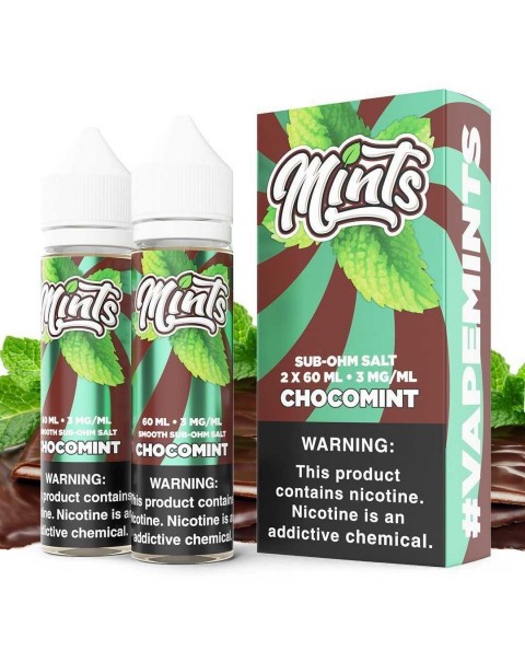 Chocomint by MINTS SUB OHM SALT SERIES E-Liquid 2X 60ML