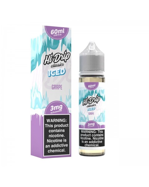 Grape Iced by Hi-Drip Classics E-Liquid 60ML