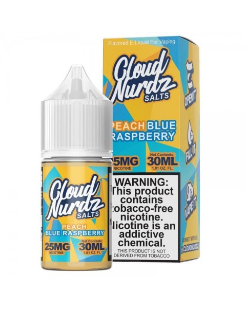 Peach Blue Raspberry by Cloud Nurdz TFN Salt 30ml