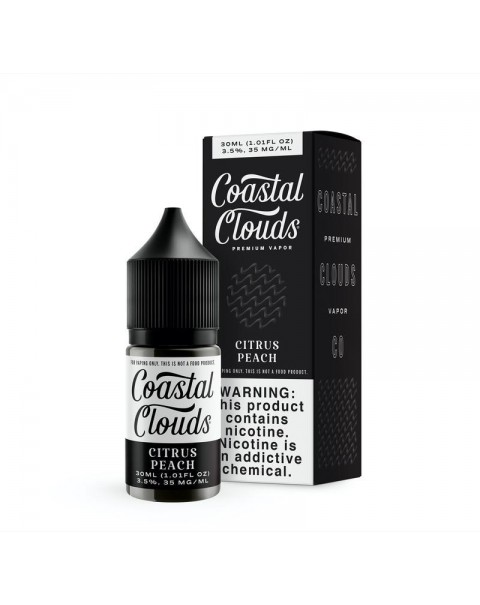 Citrus Peach by Coastal Clouds Salt 30ml - (Sugared Nectarine)