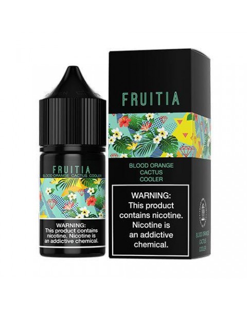 Blood Orange Cactus Cooler by Fruitia Salts 30ml