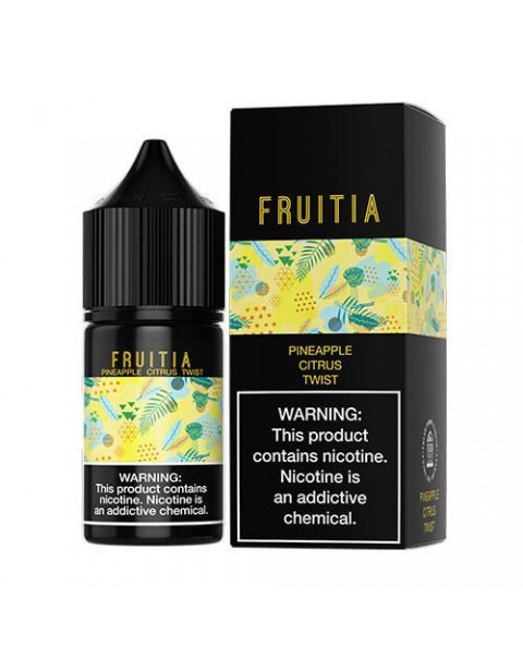 Pineapple Citrus Twist by Fruitia Salts 30ml