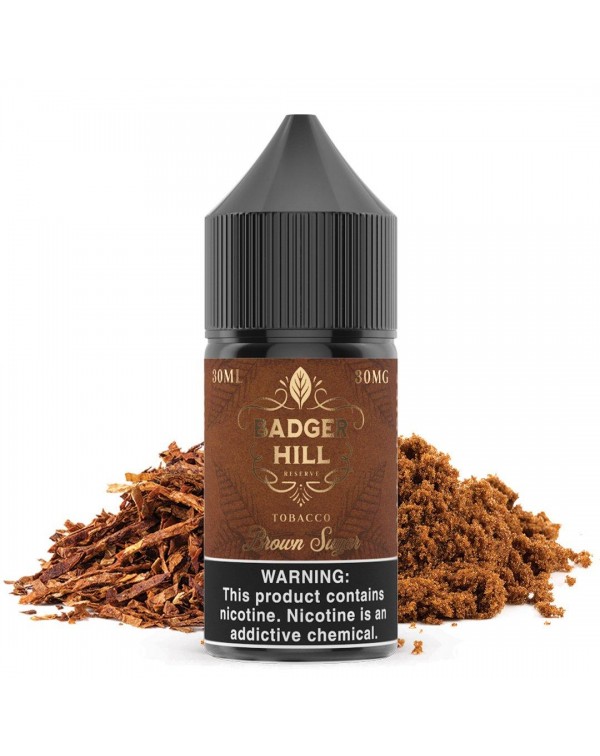 Brown Sugar by BADGER HILL RESERVE SALTS 30ml