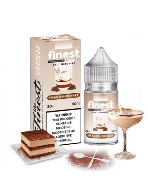 Tiramisu Custard by Finest SaltNic Series 30ML